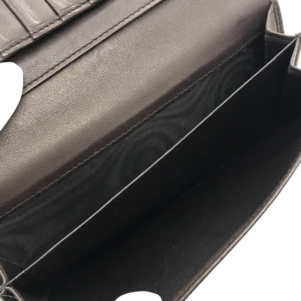GUCCI Guccissima Bi fold Long Wallet Brown - Picture 7 of 12